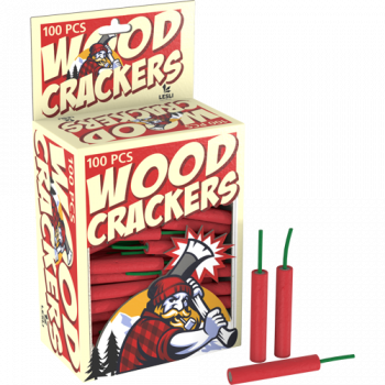 Wood-Crackers, 100er Pack