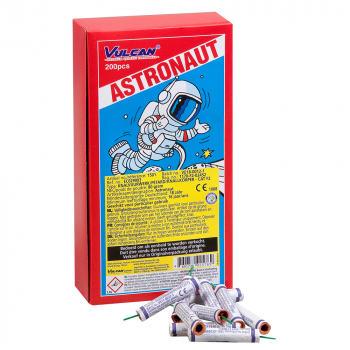 Astronaut, 200 Böller im Paket