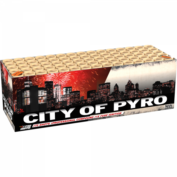 City of Pyro, Verbundbatterie mit 75 Schuss