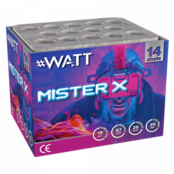 Mister X, Batterie mit 14 Schuss